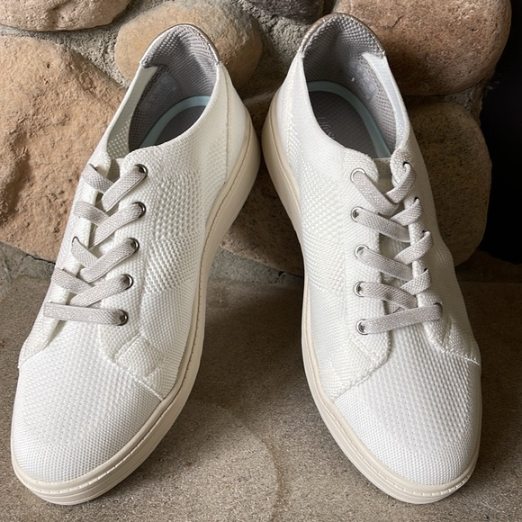 Life Stride, B ZEES Women's White Slide On Air Step Sneakers Sz 10, NEW - Picture 9 of 15